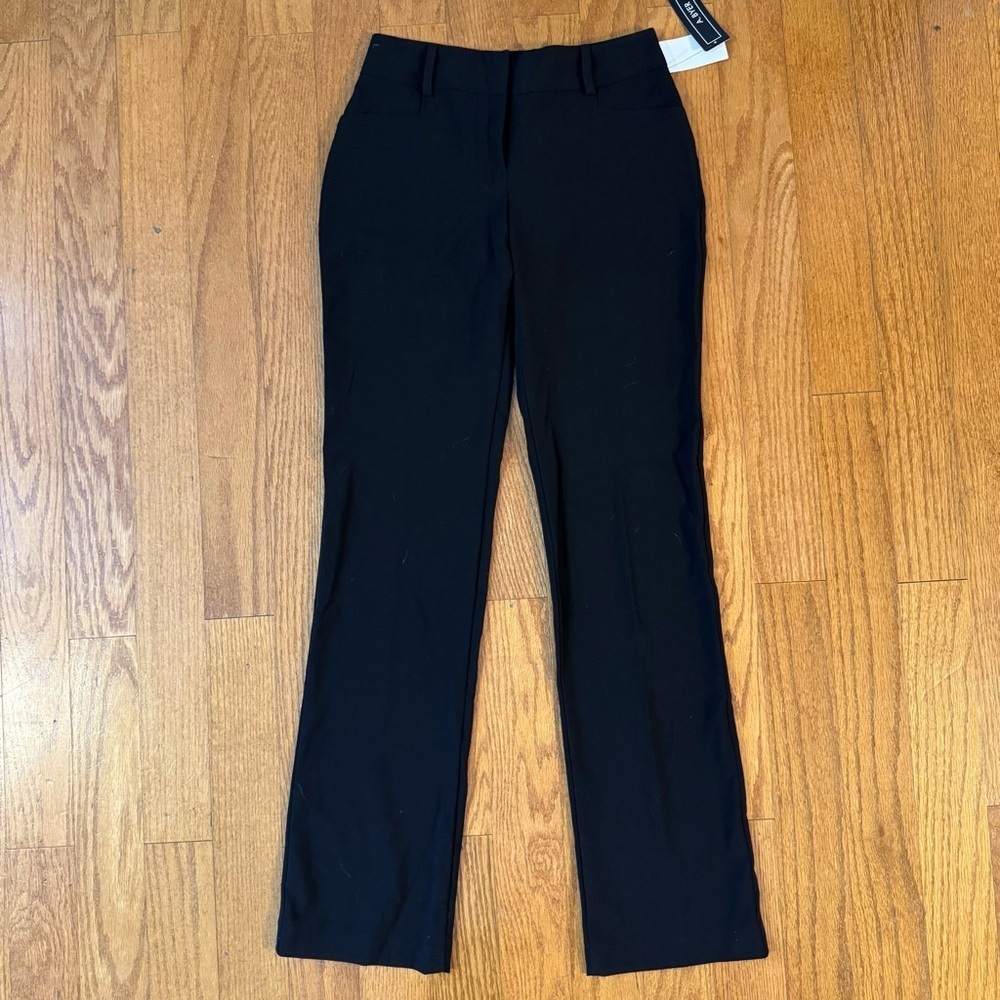 NWT A. Byer Black Trousers Womens Size 8